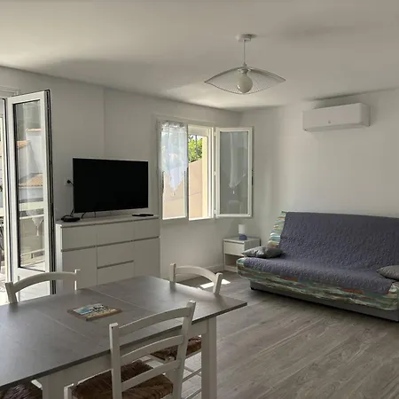 Saint-palais : T2 3 étoiles, Proche Plage, Terrasse Sud, Parking, Clim Et Wifi - Fr-1-738-36 *