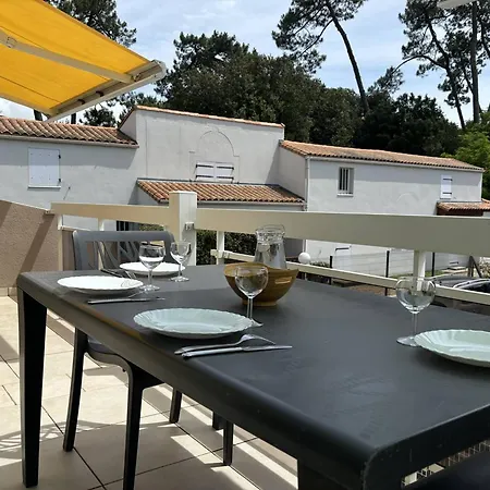 Saint-palais : T2 3 étoiles, Proche Plage, Terrasse Sud, Parking, Clim Et Wifi - Fr-1-738-36